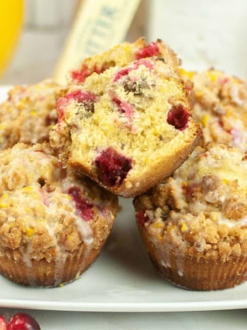 orange cranberry muffins thumbnail picture.