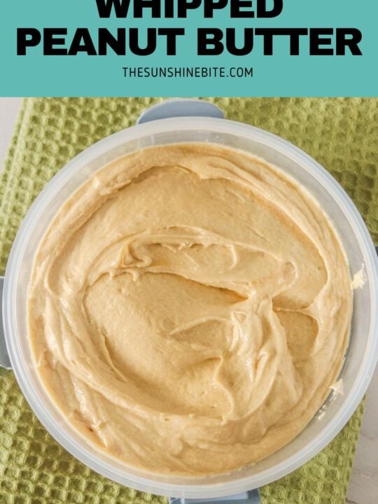 whipped peanut butter pin.