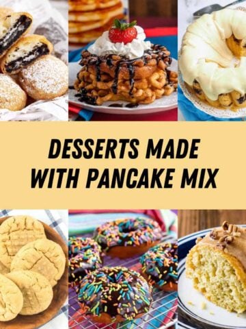 desserts made with pancake mix thumbnail picture.