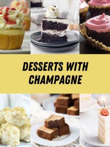desserts with champagne thumbnail picture.