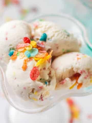 Fruity Pebbles ice cream thumbnail picture.