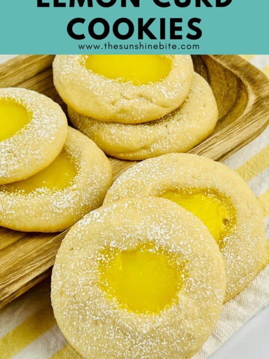 Lemon curd cookies pin.